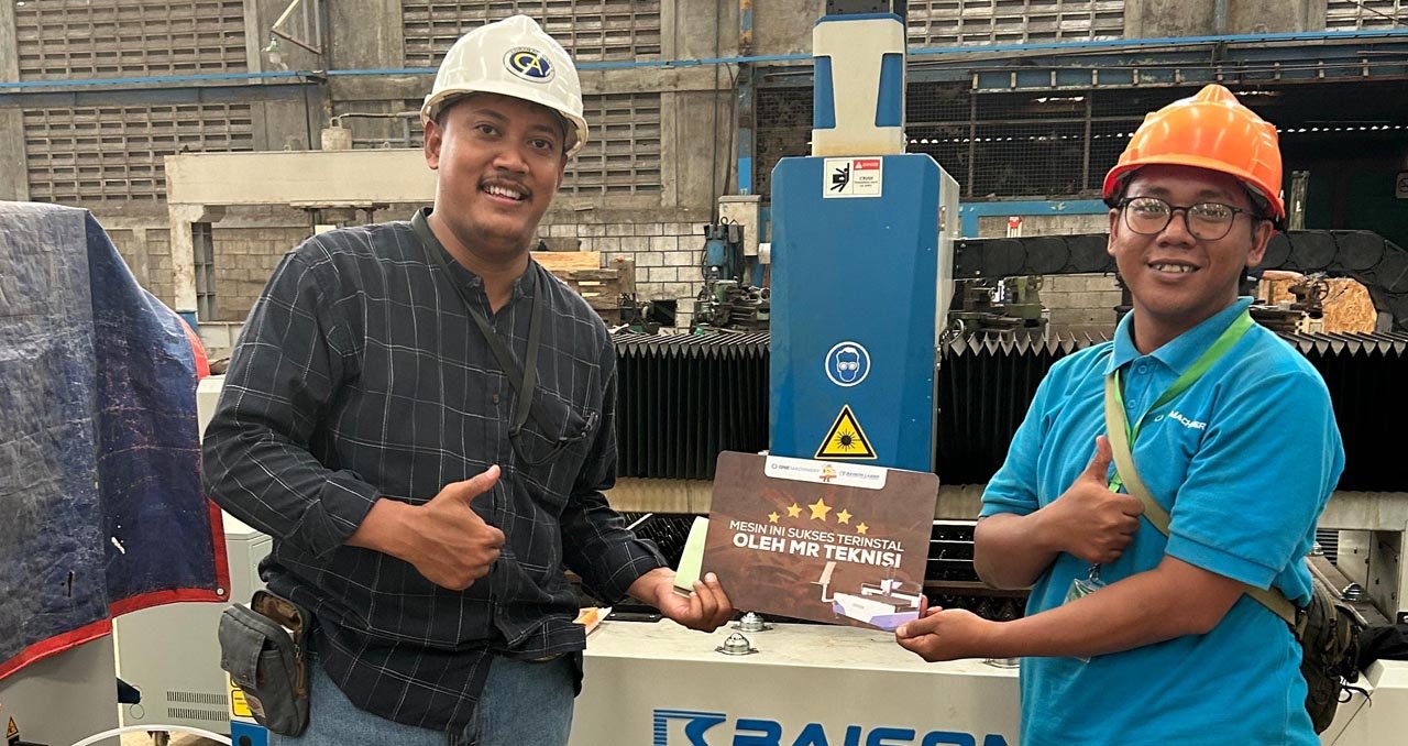 Fabrikasi Customer Pengguna Mesin Laser Baison