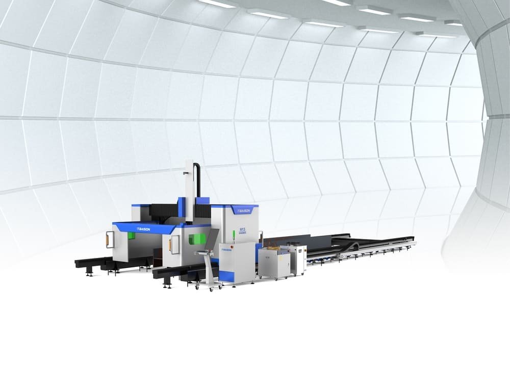 Mesin Laser Cutting HBeam Baison